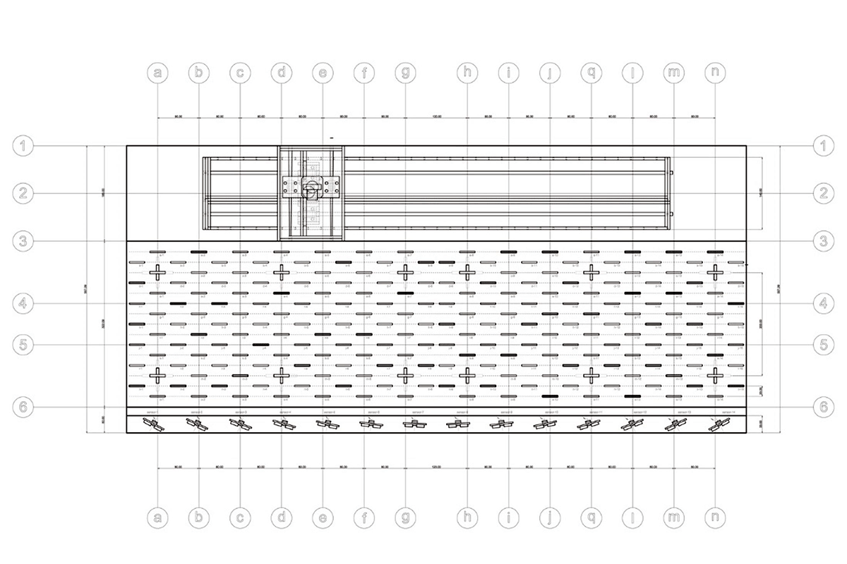 The plan drawing
