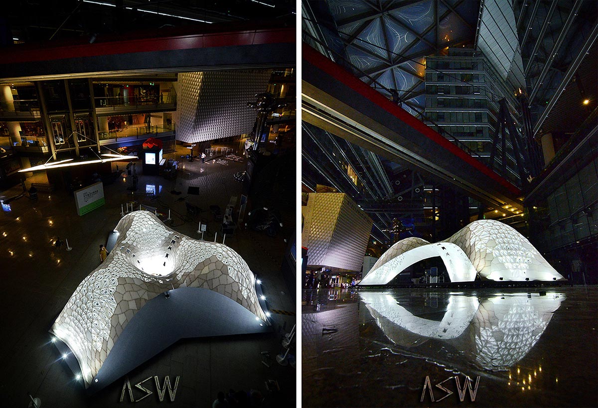Nightview of perspective