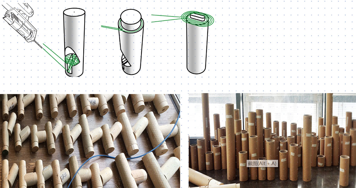 Diagram of robotic tool-path management