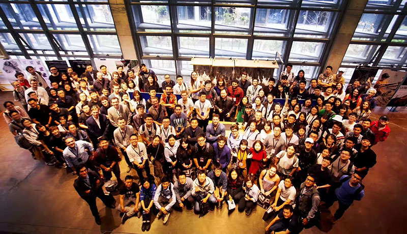 Participants in the final review of CAADRIA2018 workshop