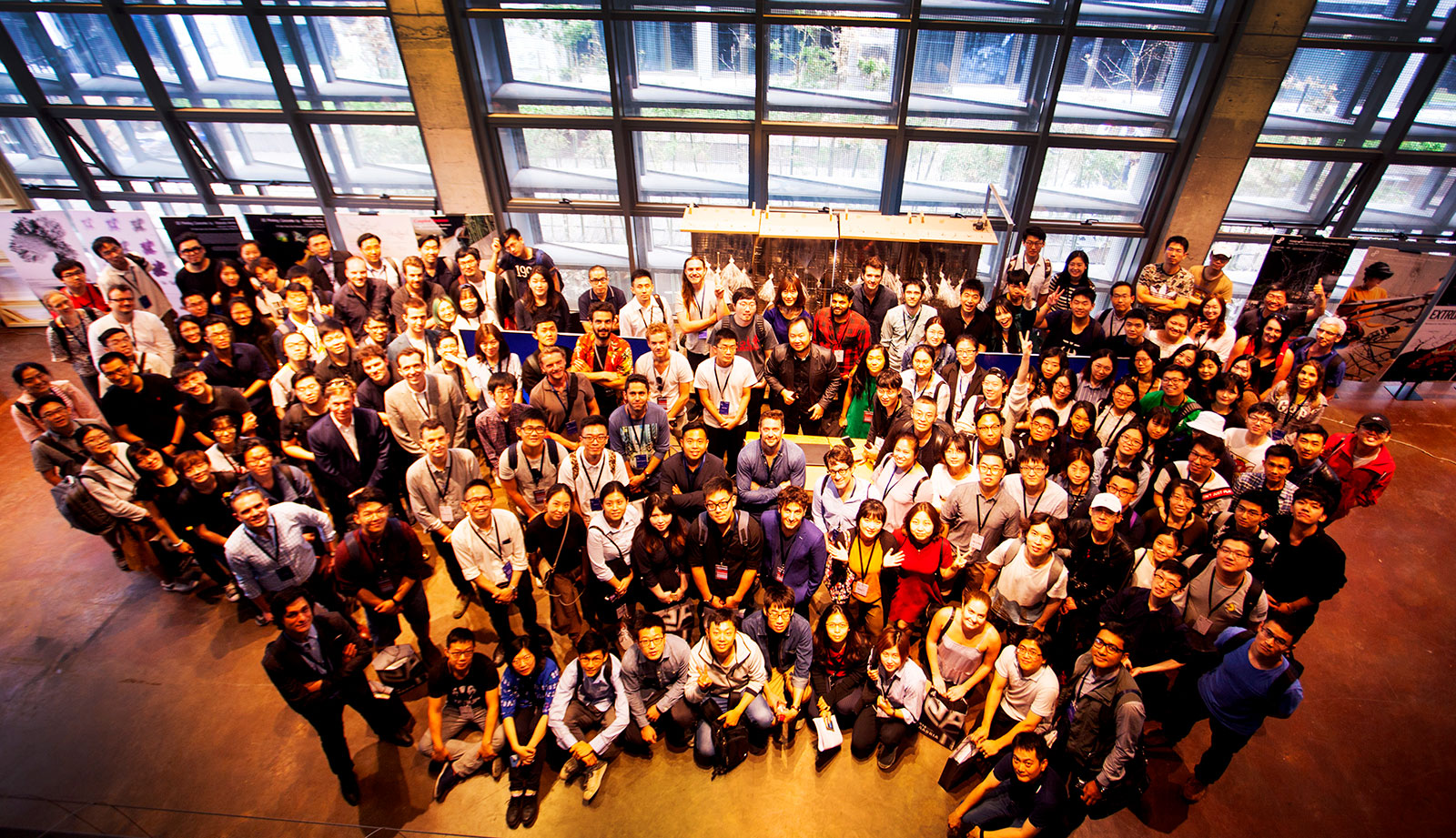 CAADRIA Workshop Participants after the final review Chairing CAADRIA2018