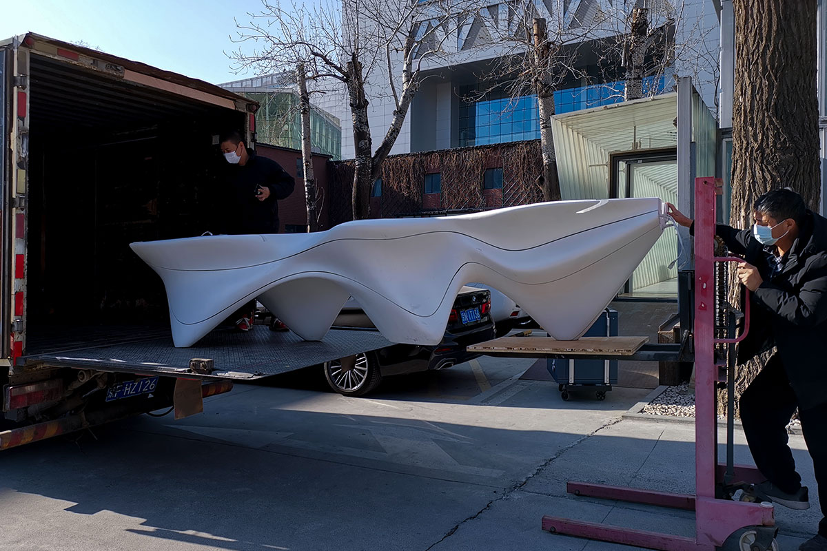 Transportation in progress